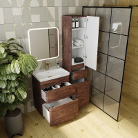 Тумба напольная Style Line "Атлантика 60", Люкс старое дерево, PLUS СС-00002207