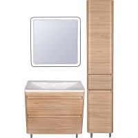 Тумба напольная Style Line "Атлантика 80", Люкс ясень перламутр, PLUS ЛС-00000688