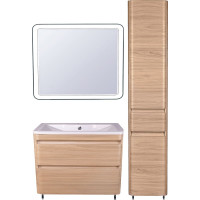 Тумба напольная Style Line "Атлантика 90", Люкс ясеь перламутр, PLUS СС-00002218
