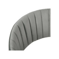 Стул BRADEX turin серый с золотыми ножками FR 0910