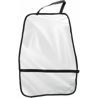 Накидка на спинку сиденья Nova Bright защита от детских ножек, 60x40 см, на резинке, прозрачная 47768