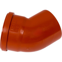 Канализационный отвод КОНТУР РР D110x45 ОРАНЖ 078400110300