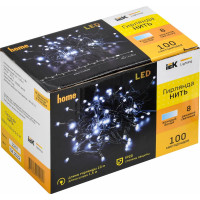 Гирлянда нить IEK 10м 100w ip20 зеленый 230в кон. 8 LGDB110-2-100-10-G-S-20
