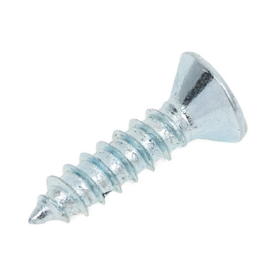 Саморез КВАДРА DIN 7982, 2.2x9.5 цинк, потайной, PH1, острый, кор. 1000 шт. 822295071000