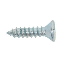Саморез КВАДРА DIN 7982, 2.2x9.5 цинк, потайной, PH1, острый, кор. 1000 шт. 822295071000