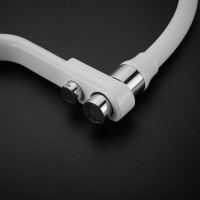 Смеситель для кухни ROSE с подключением к фильтру питьевой воды, белый R558C