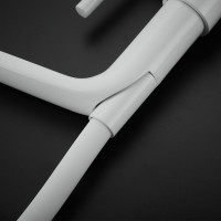 Смеситель для кухни ROSE с подключением к фильтру питьевой воды, белый R658C