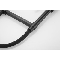 Смеситель для кухни ROSE с гибким изливом и магнитным держателем, черный R133H