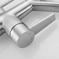 Смеситель для кухни ROSE с подключением к фильтру питьевой воды, сатин R558L