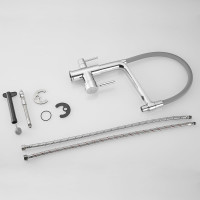 Смеситель для кухни ROSE с подключением к фильтру питьевой воды, хром R658