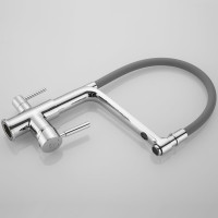 Смеситель для кухни ROSE с подключением к фильтру питьевой воды, хром R658