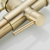 Смеситель для кухни ROSE с подключением к фильтру питьевой воды, бронза R658Q