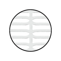 Решетка вентиляционная 500x70 мм, алюминий, серебристый Hafele 575.00.952