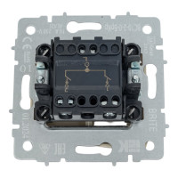 2-клавишный выключатель IEK Brite 10а вс10-2-0-бркр бежевый BR-V20-0-10-K10