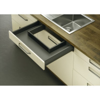 Боковины Hafele Matrix box P 92/400 мм, антрацит 513.00.323
