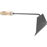 Тяпка ON трапеция, порошковая покраска, деревянная ручка 24-06-023