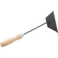 Тяпка ON трапеция, порошковая покраска, деревянная ручка 24-06-023