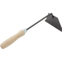 Тяпка ON трапеция, порошковая покраска, деревянная ручка 24-06-023