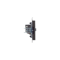 Оконечная розетка TV IEK Brite ртв11-0-бртб темная бронза BR-A10-O-K45