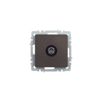Оконечная розетка TV IEK Brite ртв11-0-бртб темная бронза BR-A10-O-K45