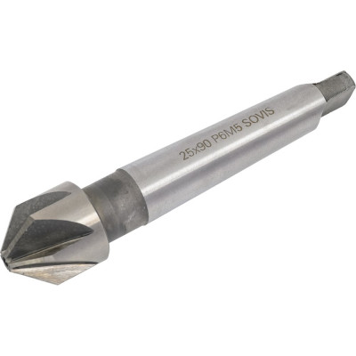 Зенковка коническая к/х 90 градусов, 25х121 мм, Z=6, КМ2, Р6М5 SOVIS 6856