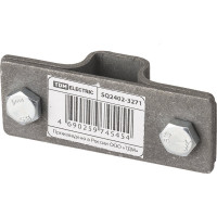 Фасадный держатель TDM ELECTRIC 2-х болтовый для полосы шириной 20-40 мм, гор. цинк. SQ2402-3271
