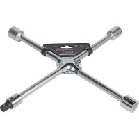 Баллонный крестовой усиленный ключ Airline PRO 17x19x21x23x1/2", 400 мм ATAB005