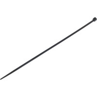 Нейлоновый хомут для стяжки РОКОТ 2,5x150 мм, черный, 50 шт. 641-017