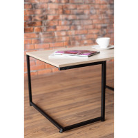 Столик журнальный ТИТАН МЕТА  Тегра, ясень шимо светлый 4670026244267