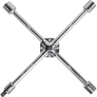 Баллонный крестовой усиленный ключ Airline PRO 17x19x21x23x1/2", 400 мм ATAB005