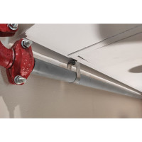 Хомут Sprinkler Lucky Guy d=116 мм, 4", 25x2 мм, с отверстием под М10, оцинкованный 400 14 116 8