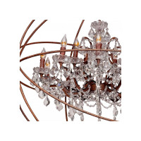 Подвесная люстра LOFT IT Foucaults Orb Crystal LOFT1897/15