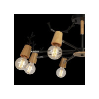 Люстра на штанге LOFT IT Sven 10024/8 Black