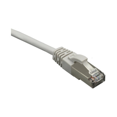 Патч-корд SUPRLAN FTP 6 4x2 24AWG (7x0.2мм) Cu LSZH серый 1м 10-0706