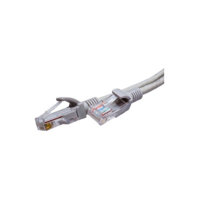 Патч-корд SUPRLAN UTP 6 4x2 24AWG (7x0.2мм) Cu LSZH серый 1м 10-0167