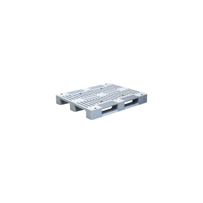Дигрус Паллет 1200x1000x150 перфорированный, на 3-х полозьях серый П-120.100.15-П3пС/Д