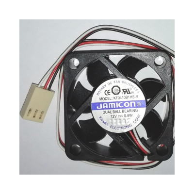 JAMICON вентилятор KF0410B1HS 40х40х10 12В с разъемом 3 конт.TKP2510-3, тахометр С00035722