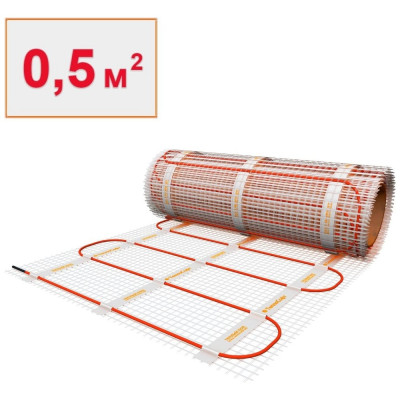 Электрический теплый пол под плитку ТеплоСофт 0575/2