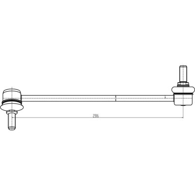 Правая стойка переднего стабилизатора для Chevrolet Captiva (06-)/Opel Antara (06-) TRIALLI SP 0507