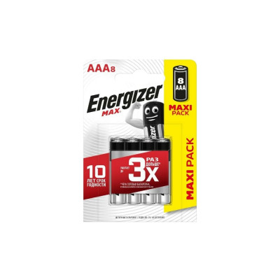 Батарейка Energizer ENR MAX AAA 7638900437980