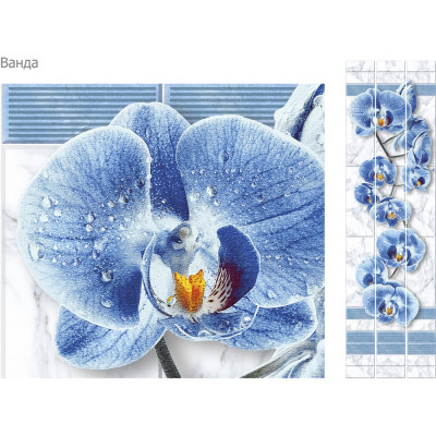 Панель ПВХ КронаПласт Unique ванда, 3 шт. 00-00041711