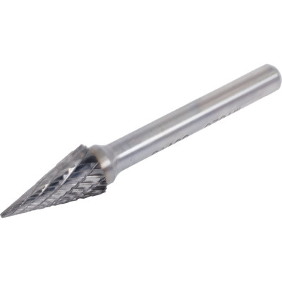 Бор-фреза твердосплавная коническая M1020 10 мм, хв-к 6 мм SOVIS 15650