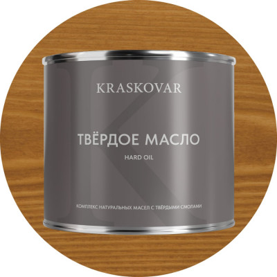 Масло твёрдое повышенной прочности Kraskovar Тик 2,2л 1674