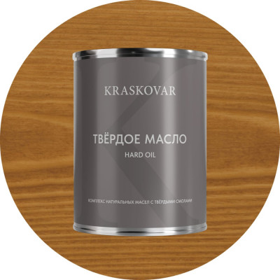 Масло твёрдое повышенной прочности Kraskovar Тик 0,75л 1660