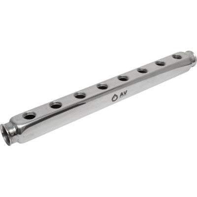 Коллектор AV Engineering 1/2х8 выходов, двухсторонний AVE155023