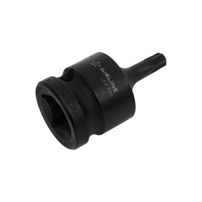 Головка ударная торцевая внешний TORX T30, 45 мм, 1/2"DR AIRLINE ATAS052