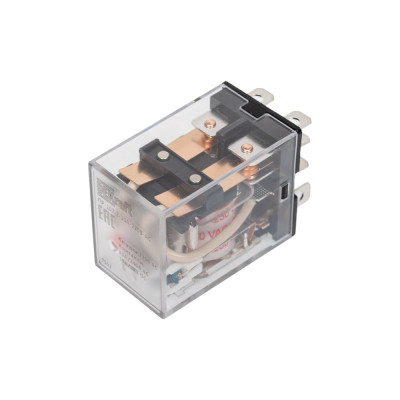 Промежуточное реле DEKraft 2-контактное, с led инд. 10а 230в ac пр-102 23917DEK