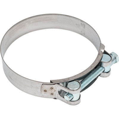 Ленточный винтовой хомут CNIC 104-112/24 мм, М8x80 мм, W2 нержавеющая сталь 26В104112 52621