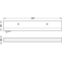 Доводчик Hafele Smuso CD 25 кг Slido F-Line43 70A 405.11.106