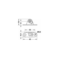 Крепеж Hafele Duo Standard/Forte шуруп 373.66.681